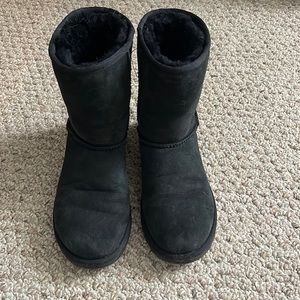 Pre owed black ugg boots